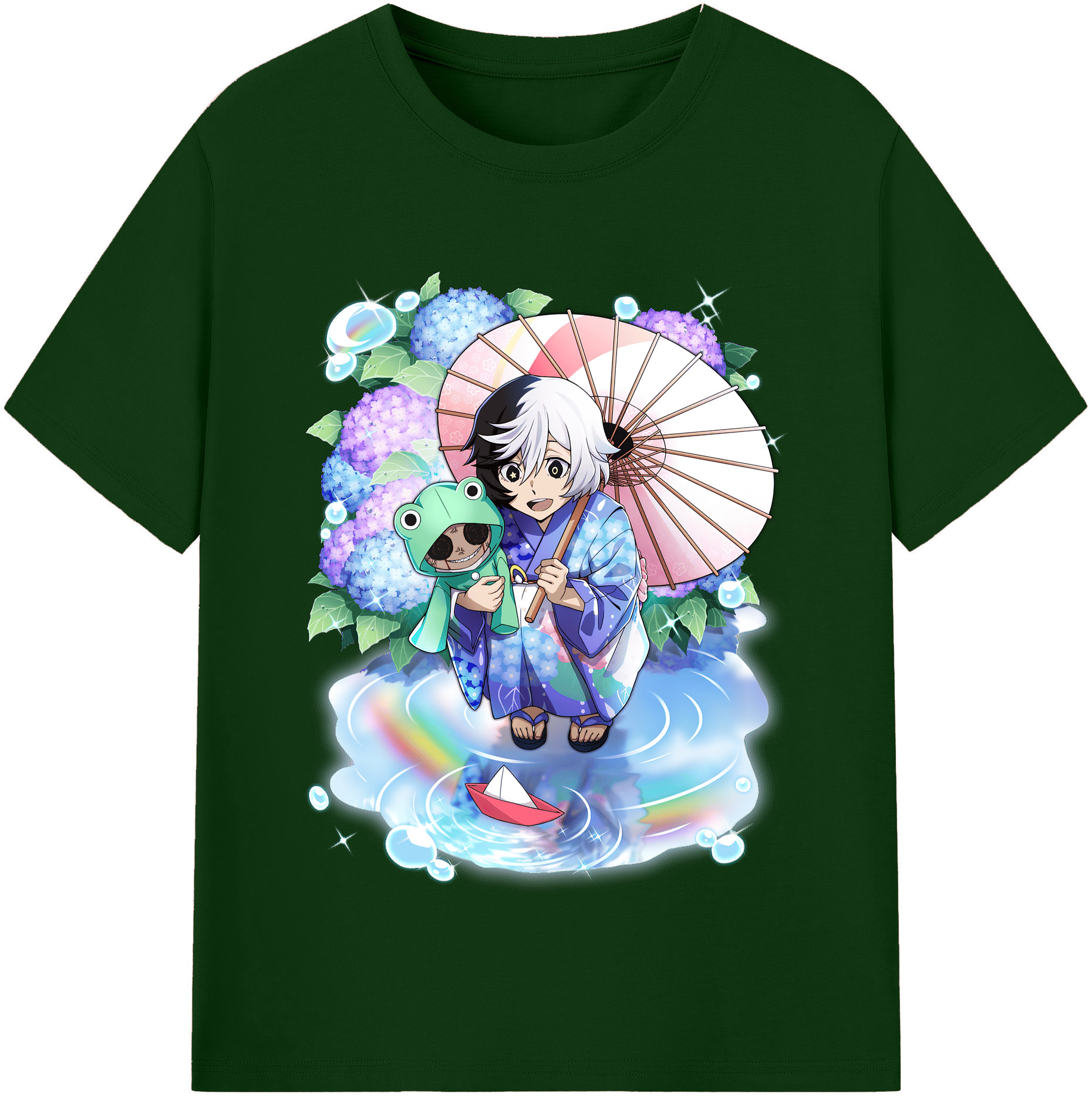 （画像用） 文豪ストレイドッグス Bungo Stray Dogs 綿100％半袖Tシャツ（フロントプリント）
